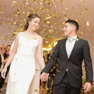 Mariana Alvarez eldest son Rafael got married to his girlfriend Agus.